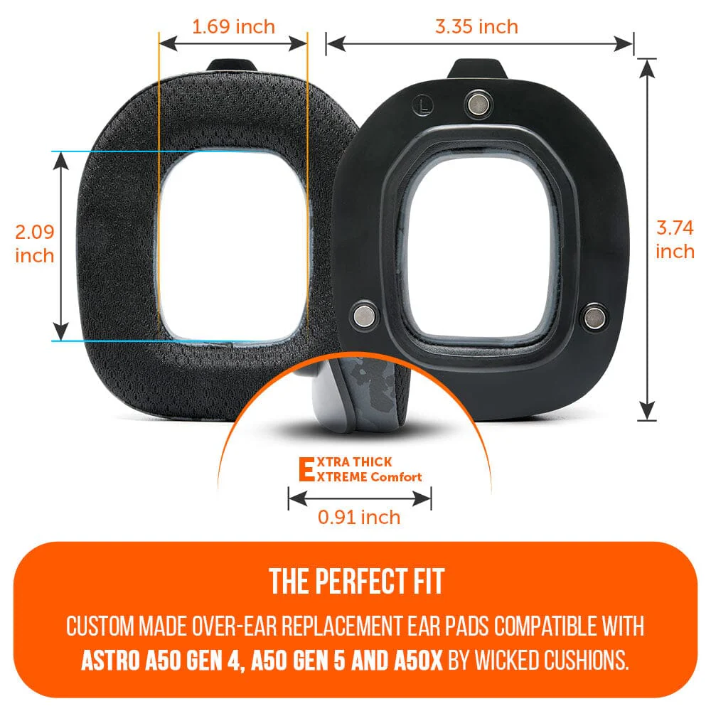 Astro A50 Gen 4, Gen 5 and A50X Earpads - WC FreeZe Cooling Gel - Image 16