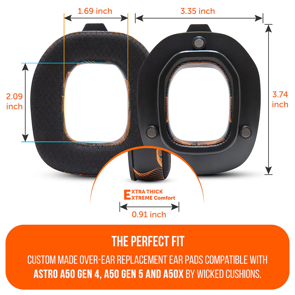 Astro A50 Gen 4, Gen 5 and A50X Earpads - WC FreeZe Cooling Gel - Image 46