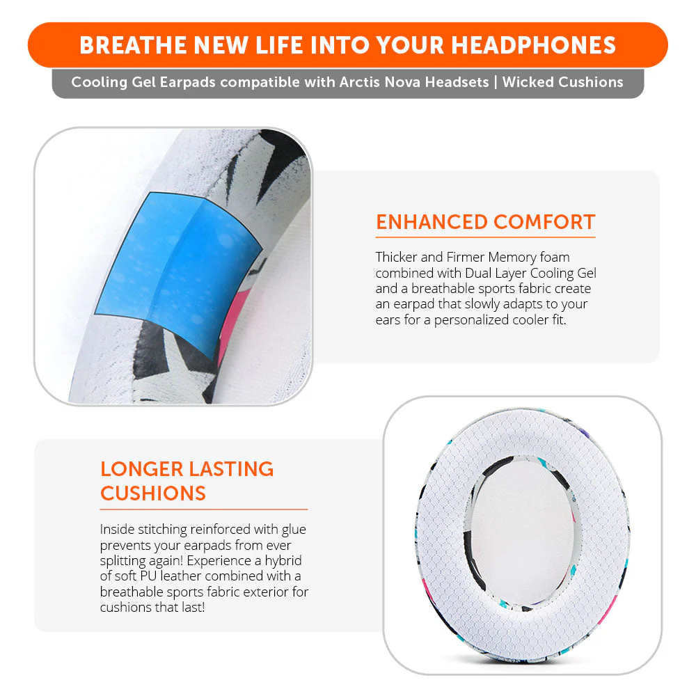 Arctis Nova Earpads - WC FreeZe Cooling Gel - Image 21