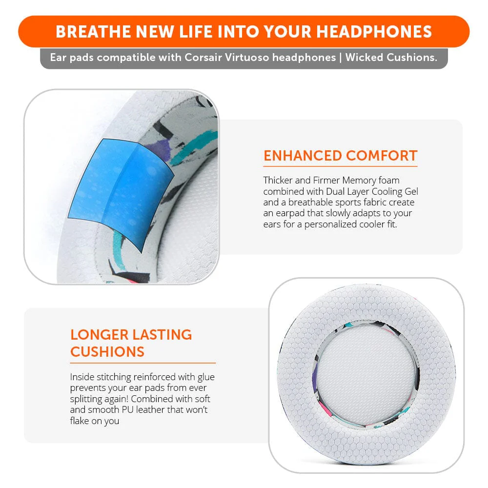 Corsair Virtuoso Earpads - WC FreeZe Cooling Gel - Image 39