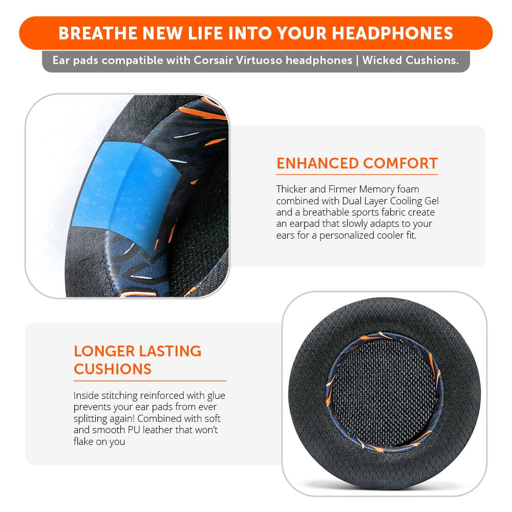Corsair Virtuoso Earpads - WC FreeZe Cooling Gel - Image 51