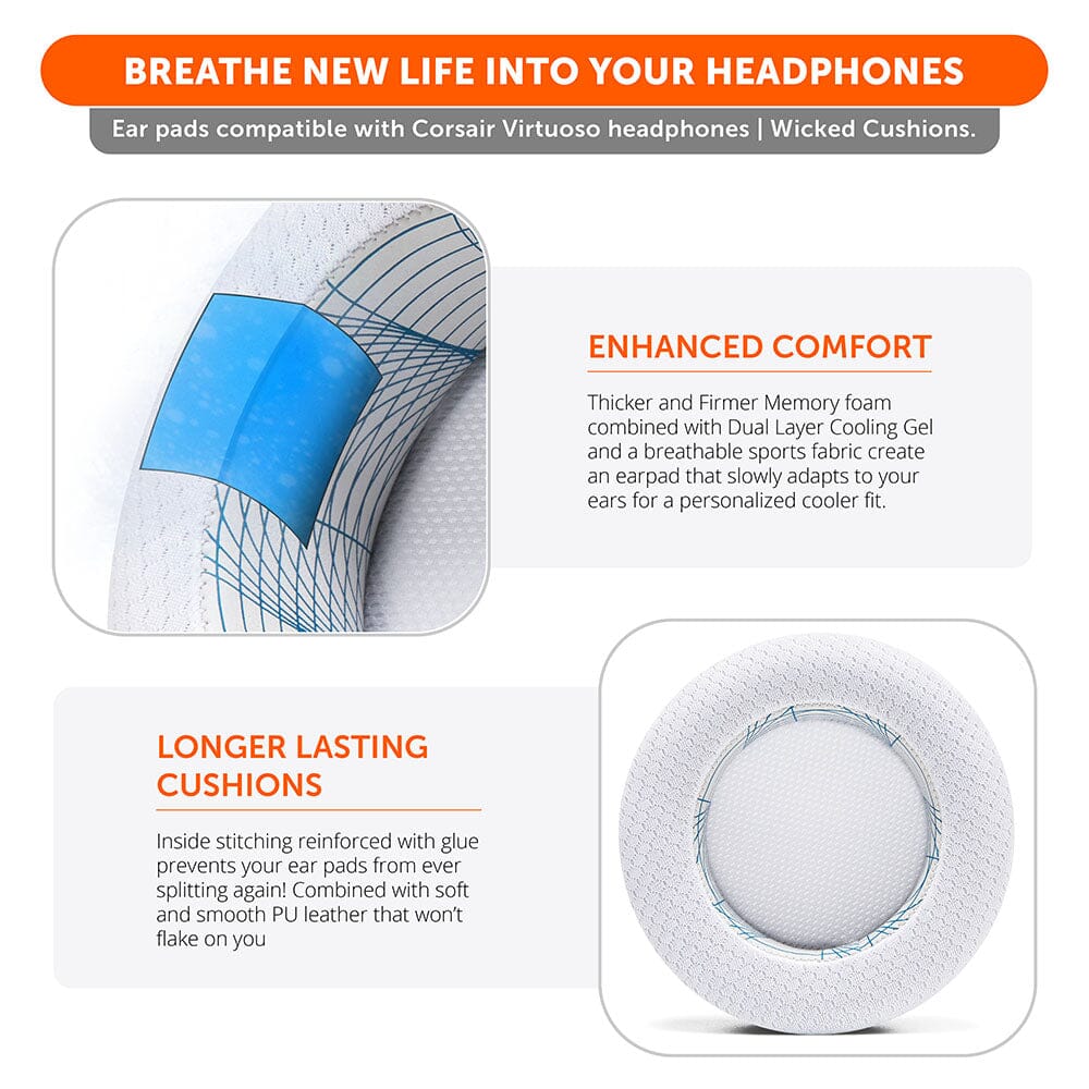 Corsair Virtuoso Earpads - WC FreeZe Cooling Gel - Image 81