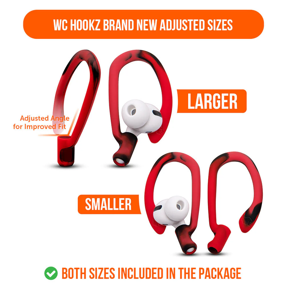 WC HookZ - Over Ear Hooks for Airpods Pro 1, 2 & Airpods 1, 2, 3 - Image 16