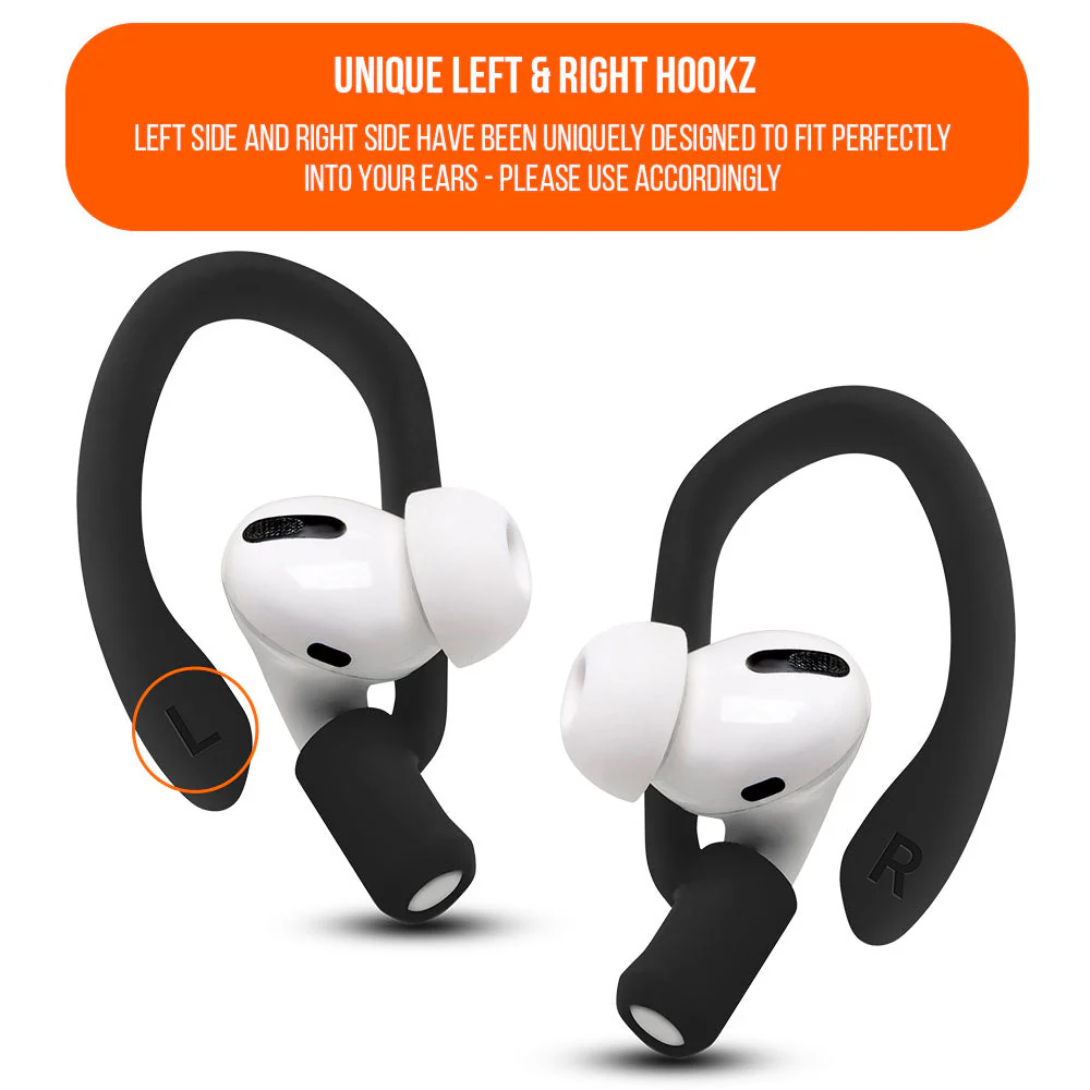 WC HookZ - Over Ear Hooks for Airpods Pro 1, 2 & Airpods 1, 2, 3 - Image 5