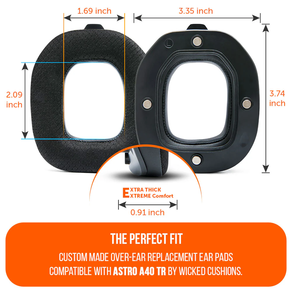 Astro A40 Headband & Earpad Upgrade Kit – WC Mod Kit A40 - Image 4