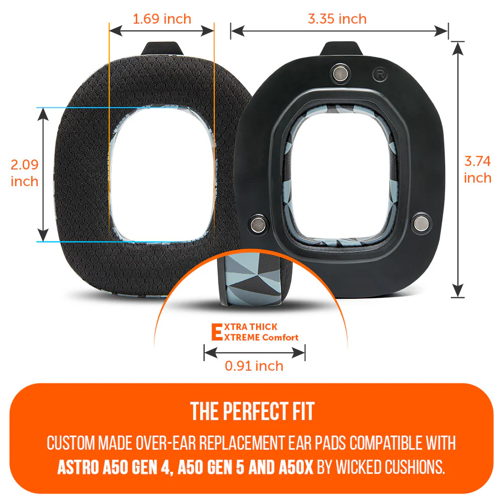 Astro A50 Headband & Earpad Upgrade Kit – WC Mod Kit A50 - Image 60