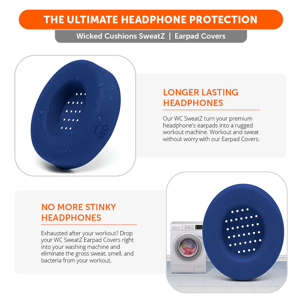 Beats Studio 2 & 3 Earpad Sweat Covers - WC SweatZ Studio - Image 24