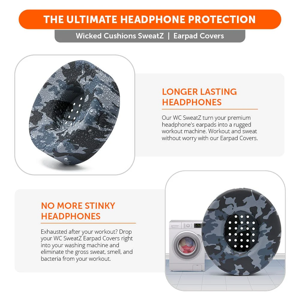 Small WC SweatZ Protective Headphone Earpad Covers - Image 59