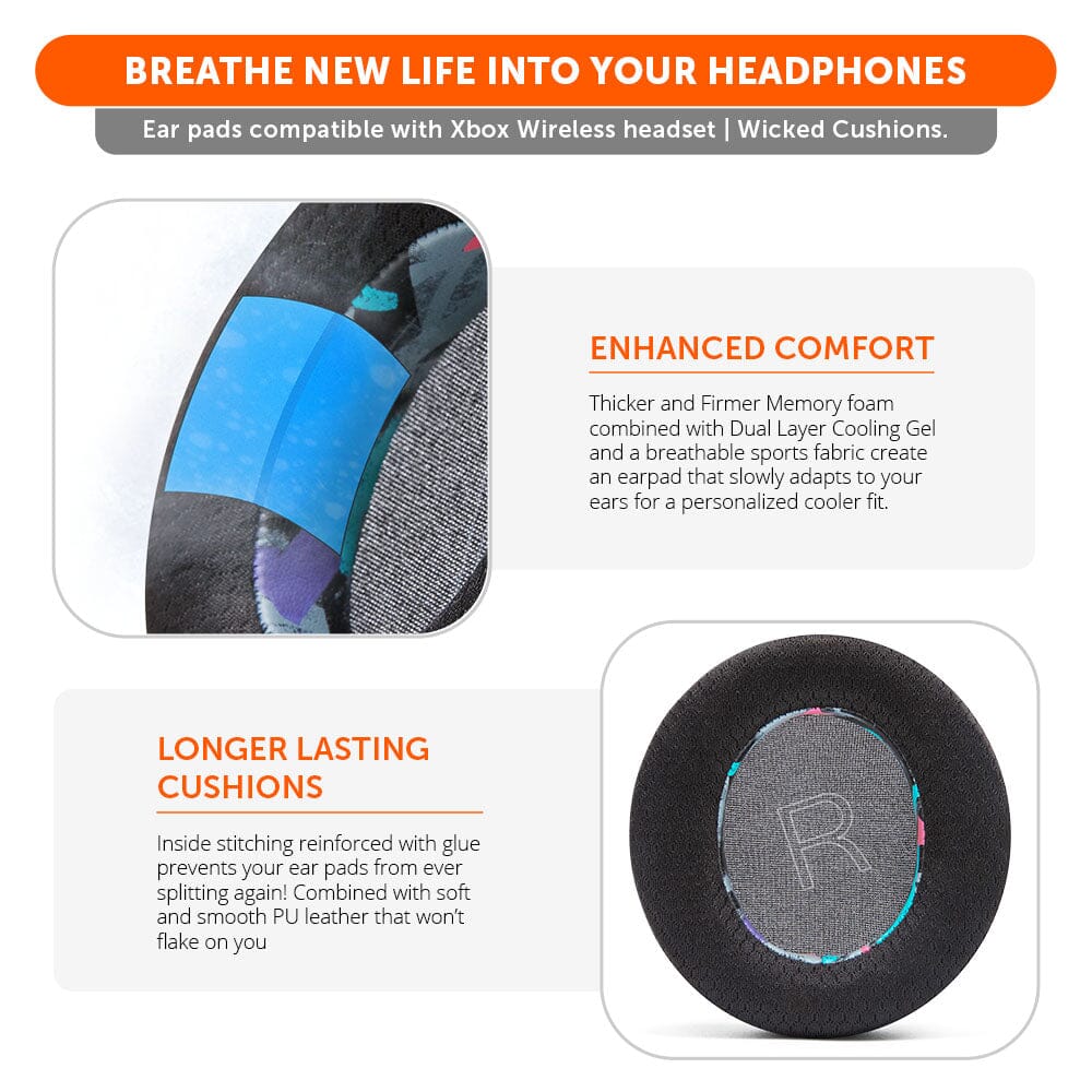Xbox Wireless Gaming Headset Earpads - WC FreeZe Cooling Gel - Image 8